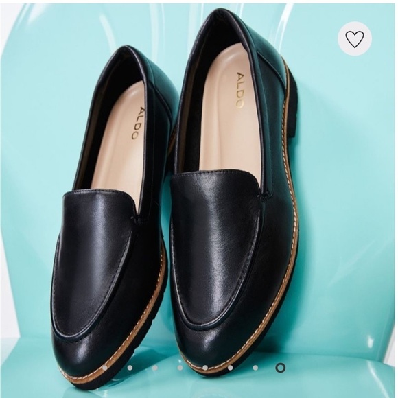 Aldo Rheildanflex Leather Loafers - Picture 1 of 15